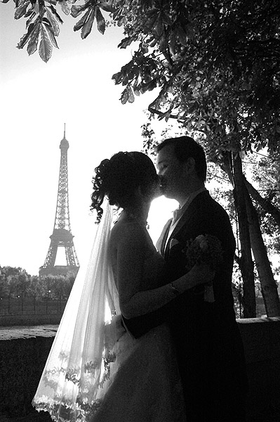 Paris wedding portraits